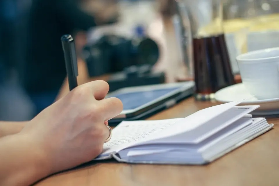 hand, write, pen, notebook