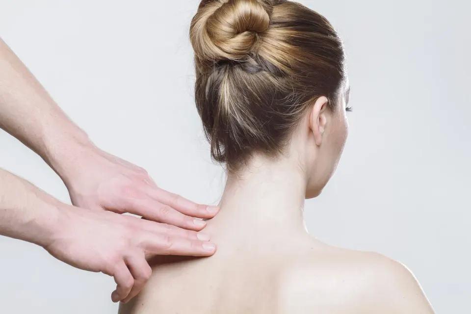 woman, massage, therapy, physiotherapy