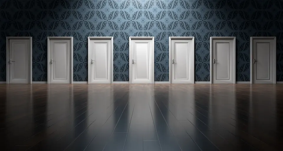 doors, choices, choose, decision