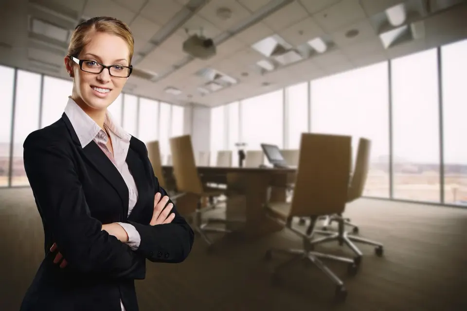 business, woman, office, meeting