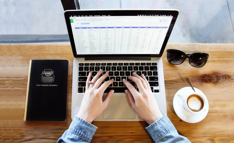 computer, business, typing, keyboard